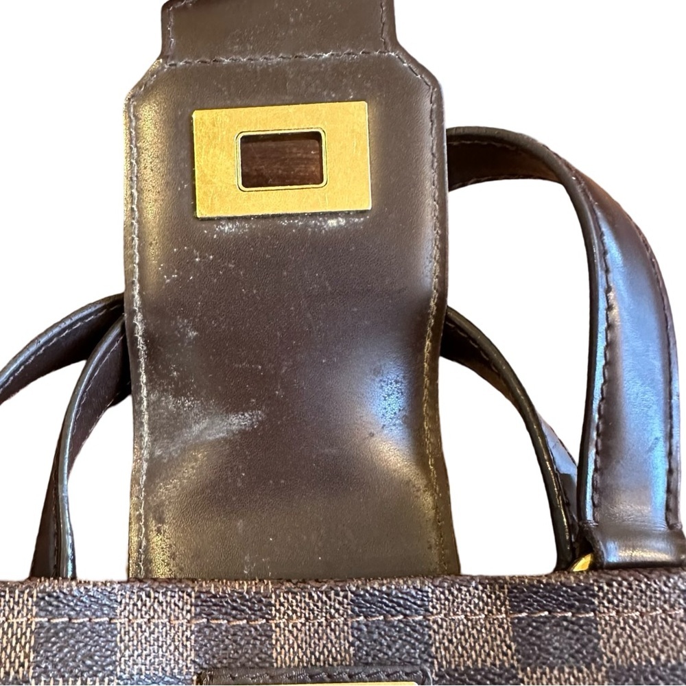 Louis Vuitton Cabas Roseberry Tote | Damier Ebene Canvas | Authentic - Picture 7 of 15